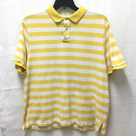 Daniel Cremieux Other - Cremieux 1971 Yellow & White Golf Polo Shirt